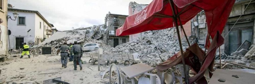 Terremoto in Italia centrale: un aiuto subito!