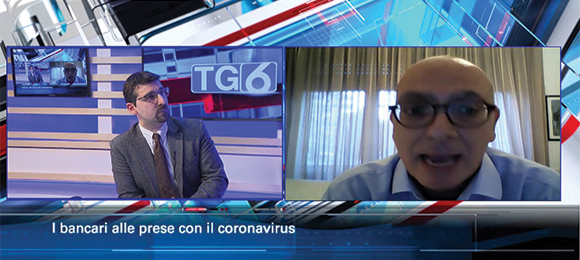 TVSEI/TGSEI - Intervista al Vice Segretario Generale UNISIN-UBI Banca, Valerio Fabi - I Bancari e le Banche alle prese con l'Emergenza Coronavirus